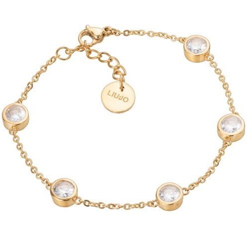 Bracciale Essential con punti luce zirconi gold Liu Jo LJ2133
