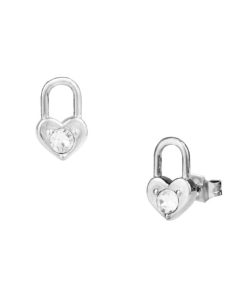 Orecchini Essential lobo lucchetto cuore silver Liu Jo LJ2136