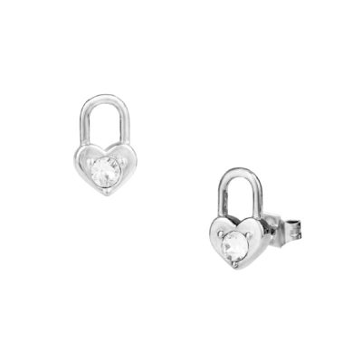 Orecchini Essential lobo lucchetto cuore silver Liu Jo LJ2136