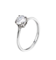 Anello con zircone silver misura 12 Liu Jo LJ2144M12