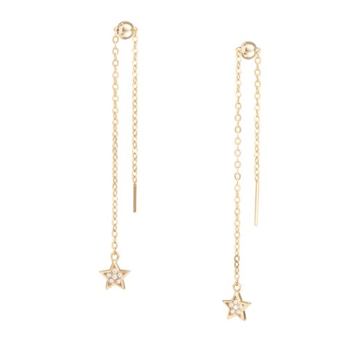 Orecchini pendenti Essential stella con zirconi Liu Jo LJ2192