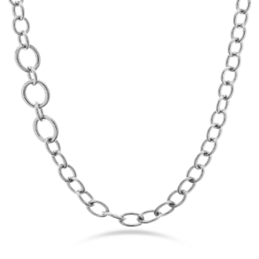 Collana Liu Jo LJ2329 acciaio silver a catena donna