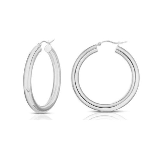 Orecchini Liu Jo LJ2372 cerchio diametro 3,5cm acciaio silver