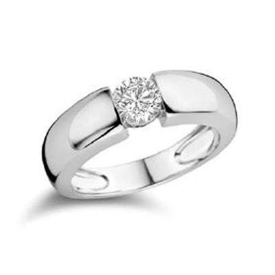 Anello Liu Jo LJ2590M16 acciaio donna con zircone bianco misura 16