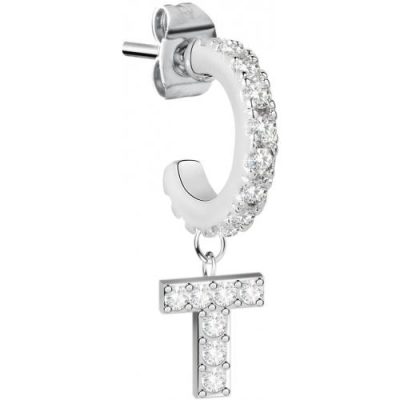 Orecchino semicerchio con lettera T La Petite Story LPS02ARQ77