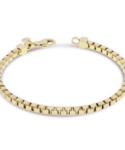 Bracciale Liu Jo MLJ457 tennis acciaio dorato uomo