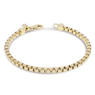 Bracciale Liu Jo MLJ457 tennis acciaio dorato uomo