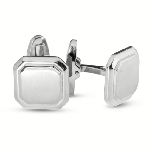 Gemelli acciaio rilievo squadrato 1,5cm Liu Jo MLJ475