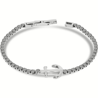 Bracciale Liu Jo MLJ508 tennis con zirconi con ancora acciaio