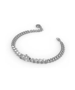 Bracciale RB HERITAGE silver Rocco Barocco RBJ0013SS
