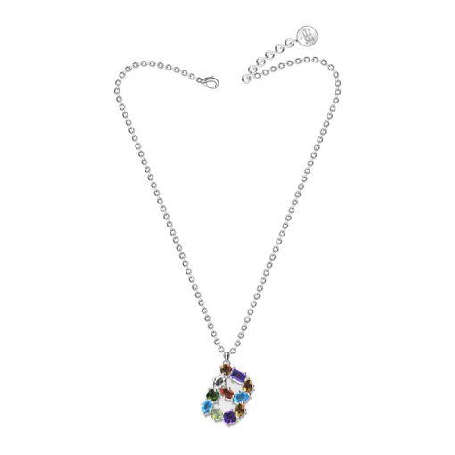 Collana RB FIRST LETTER B silver  Rocco Barocco RBJ0037SS