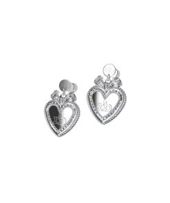Orecchini RB SACRED HEART silver Rocco Barocco RBJ0039SS