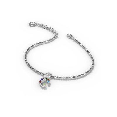 Bracciale RB FIRST LETTER C silver Rocco Barocco RBJ0047SS