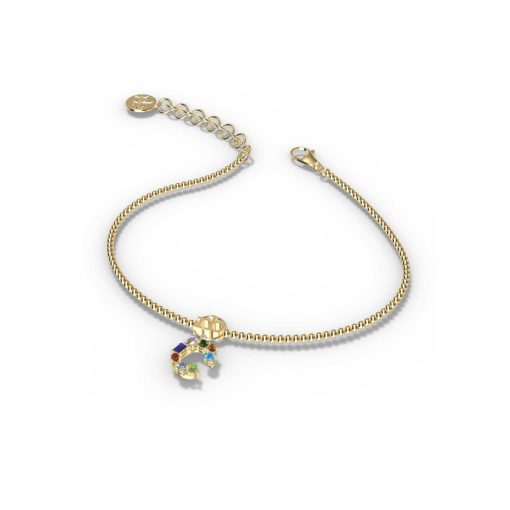 Bracciale RB FIRST LETTER Rocco Barocco RBJ0048GP