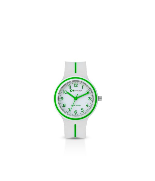 Superga STC122 Small colore collection bambino silicone bianco verde
