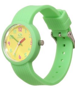 Superga STC191 City bambino/a silicone verde e giallo con numeri