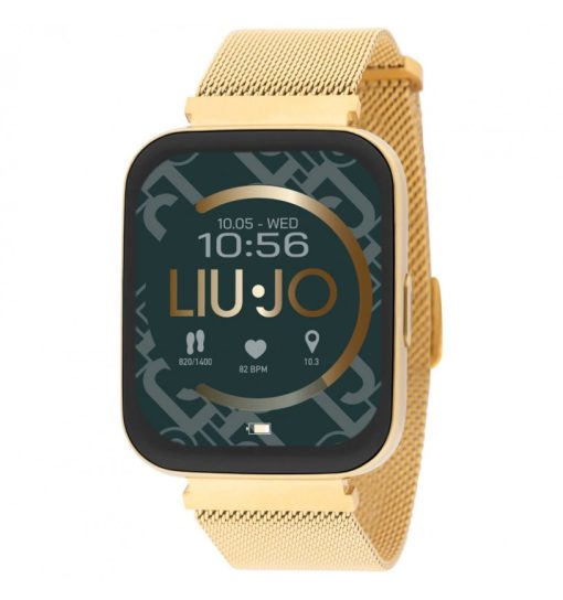 Liu Jo SWLJ083 Smartwatch Voice Slim maglia milano gold con chiamata