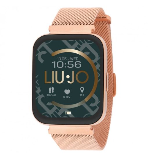 Liu Jo SWLJ084 Smartwatch Voice Slim maglia milano ramato con chiamata