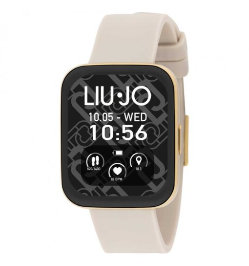 Liu Jo SWLJ094 Smartwatch Voice Slim Crema con chiamata