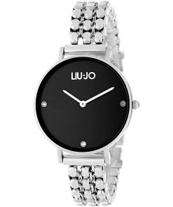 Liu Jo TLJ1386 Framework cinturino perline quadrante nero