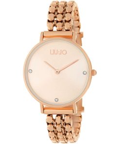Liu Jo TLJ1388 Framework cinturino perline ramato rose gold