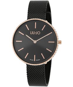 Liu Jo TLJ1416 Globe Maxi donna maglia milano nero
