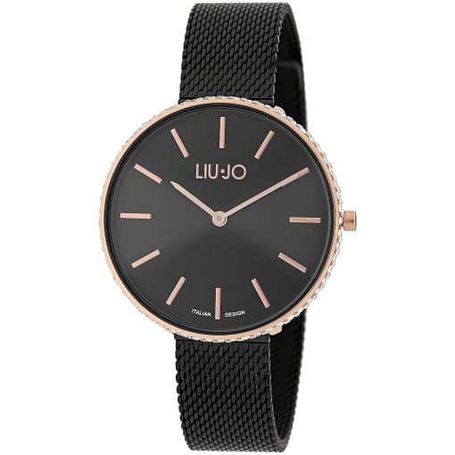 Liu Jo TLJ1416 Globe Maxi donna maglia milano nero