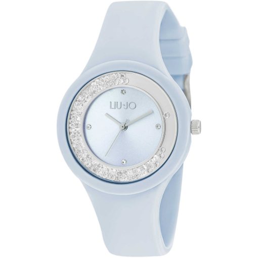 Liu Jo TLJ1760 Dancing silicone azzurro chiaro con brillantini
