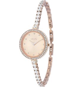 Liu Jo TLJ1871 Deisré bracciale con pietre e vetro a diamante ramato