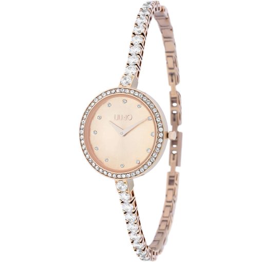 Liu Jo TLJ1871 Deisré bracciale con pietre e vetro a diamante ramato