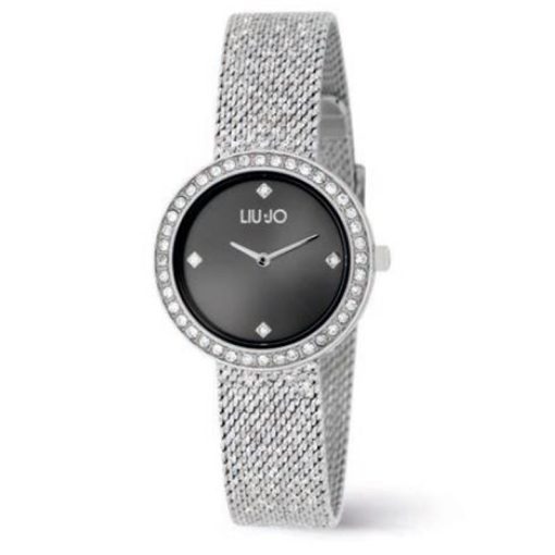 Liu Jo TLJ2139 Lighteness acciaio silver e nero maglia milano