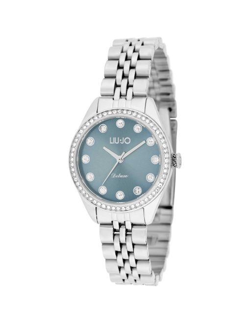 Liu Jo TLJ2257 Deluxe acciaio e azzurro solo tempo donna