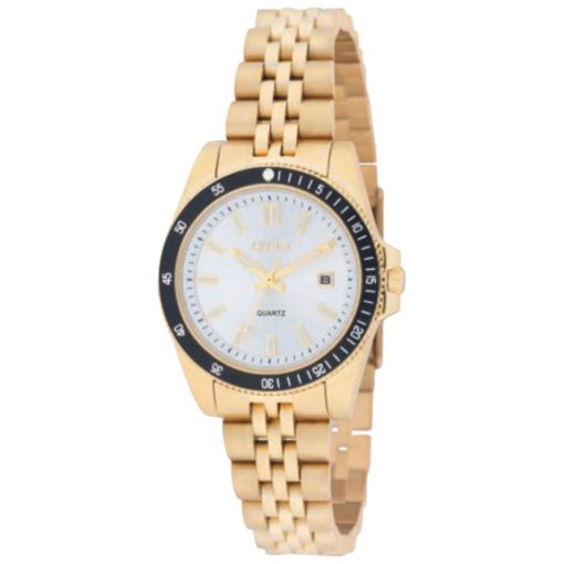 Liu Jo TLJ2322 Company Lady acciaio gold e nero
