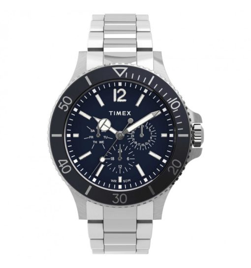 Timex TW2U13200 Harborside acciaio quadrante blu