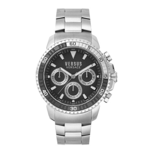 Versus by Versace VSPLO1521 Aberdeen acciaio nero uomo