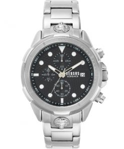 Versus by Versace VSPLP0419 6E Arrondissement acciaio uomo