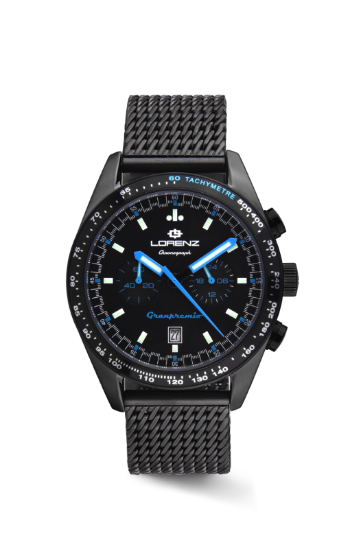 Lorenz 030251BB Granpremio maglia milano cronografo blu 41mm