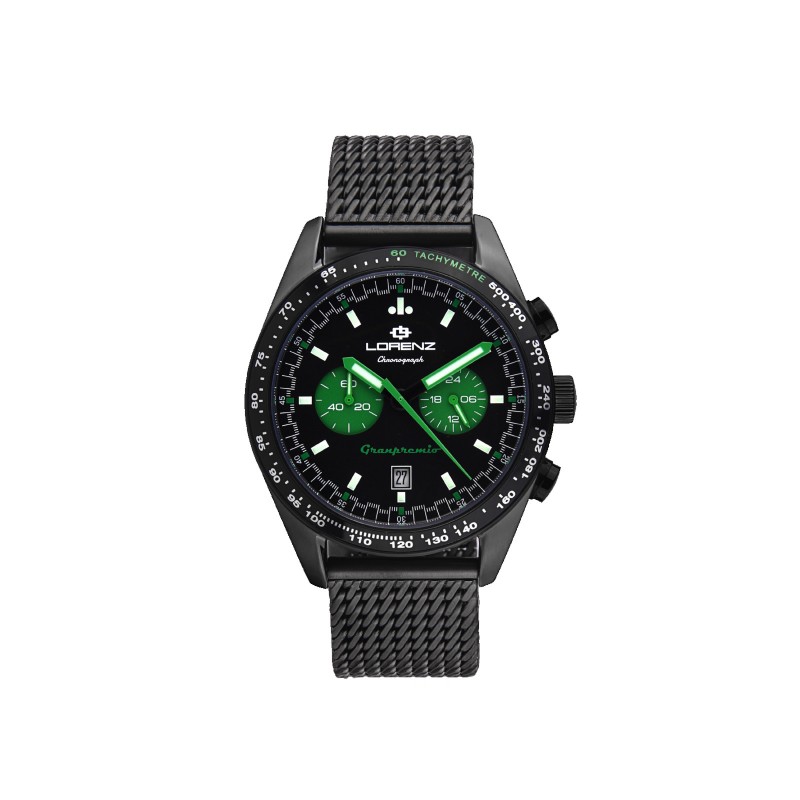 Lorenz 030251CC Granpremio maglia milano cronografo verde 41mm