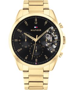 Tommy Hilfiger 1710447 multifunzione acciaio dorato movimento a vista