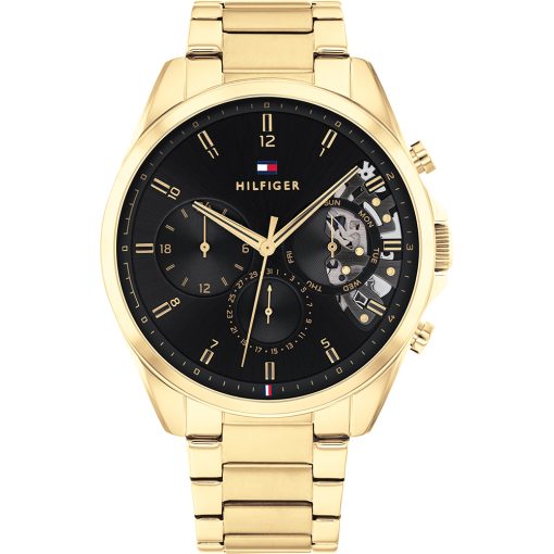 Tommy Hilfiger 1710447 multifunzione acciaio dorato movimento a vista