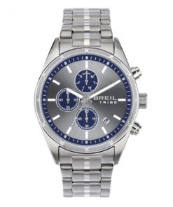 Breil EW0693-C Chaptain Chrono Gent blu e grigio 42mm