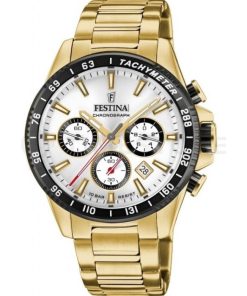Festina F20634-1 Chrono Sport acciaio dorato e silver da uomo