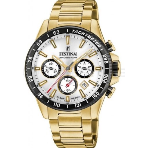 Festina F20634-1 Chrono Sport acciaio dorato e silver da uomo