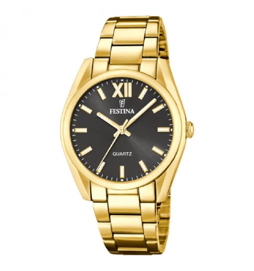 Festina F20640-6 Boyfriend acciaio e dorato nero da donna