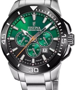 Festina F20641-B Chrono bike al quarzo acciaio verde uomo