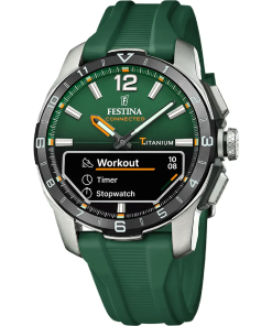 Festina F23000-2 Smartwatch Titanium Hybrid Connected Bluetooth con chiamata verde