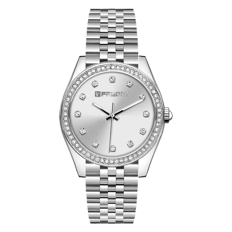 Freddy FW-009 Joy acciaio silver con pietre donna
