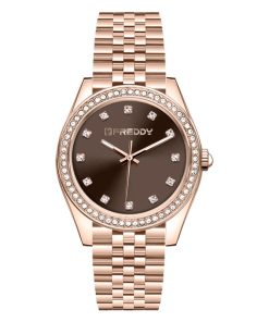 Freddy FW-016 Joy bicolore ramato e bronzo con pietre donna