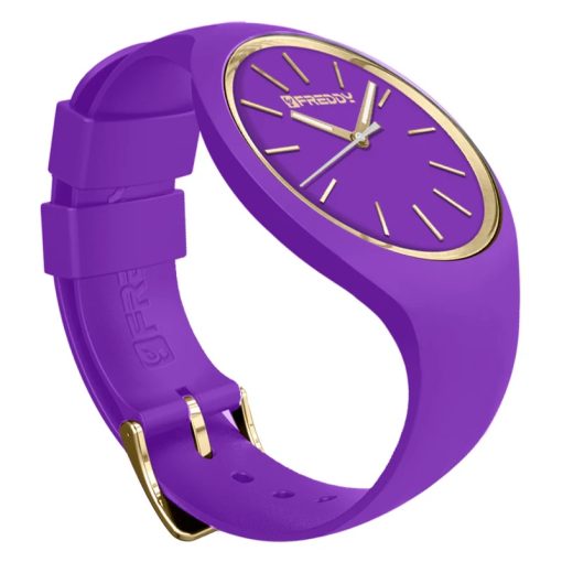 Freddy FW-048 Rhythm viola silicone e dorato donna