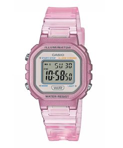 Casio LA-20WHS-4AEF Pop rosa trasparente digitale